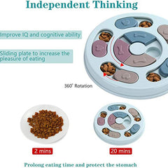 Interactive Puzzle Feeder Bowl for Dogs