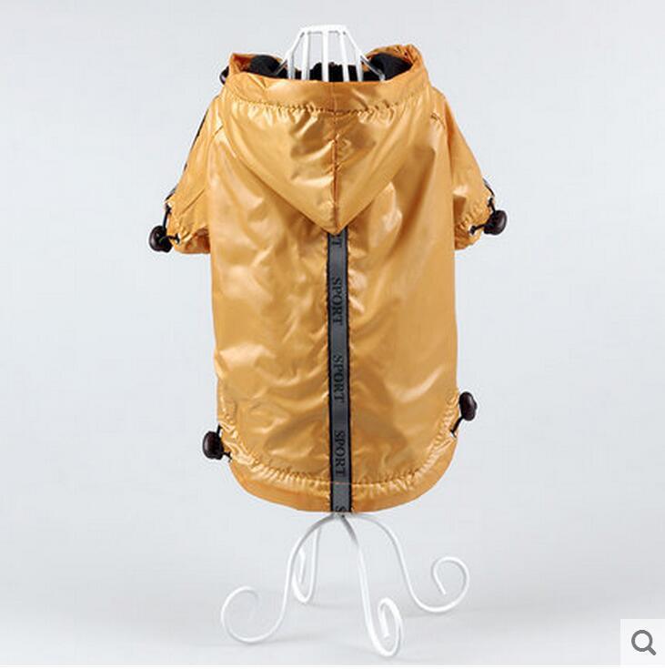 Hooded Pet Raincoat - Waterproof And Warm-4