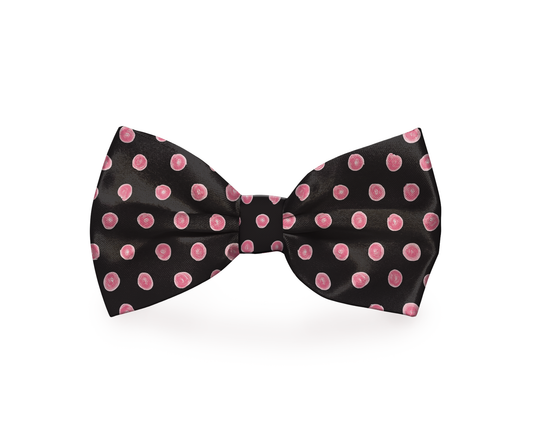 Polka-Dot Dog Bow Tie