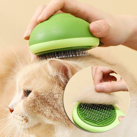 Cat Brush Hair Remover Cleaning Avocado Shaped Dog Grooming Tool Pet Combs Brush Stainless Steel Needle Pet Cleaning Care-0