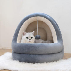 Cozy Haven Cat Bed: Luxurious Comfort For Your Feline Friend-0