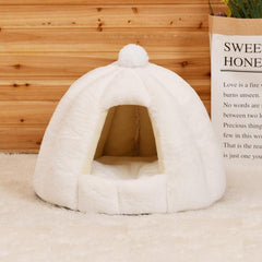 Cozypaws Plush Cat Litter Kennel-5