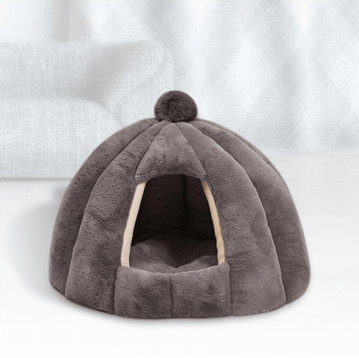 Cozypaws Plush Cat Litter Kennel-9