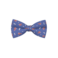 American Flag Dog Bow Tie