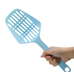 Solid Handle Plastic Pet Cat Litter Scoop-2