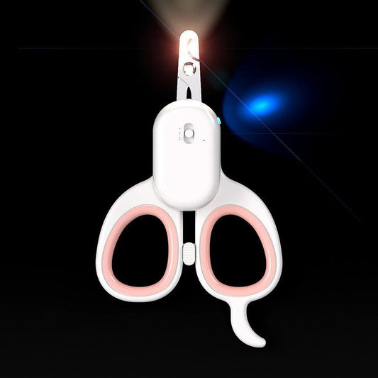 Illumi-Paws Cat Nail Scissors: Light Up Your Grooming Game!-0