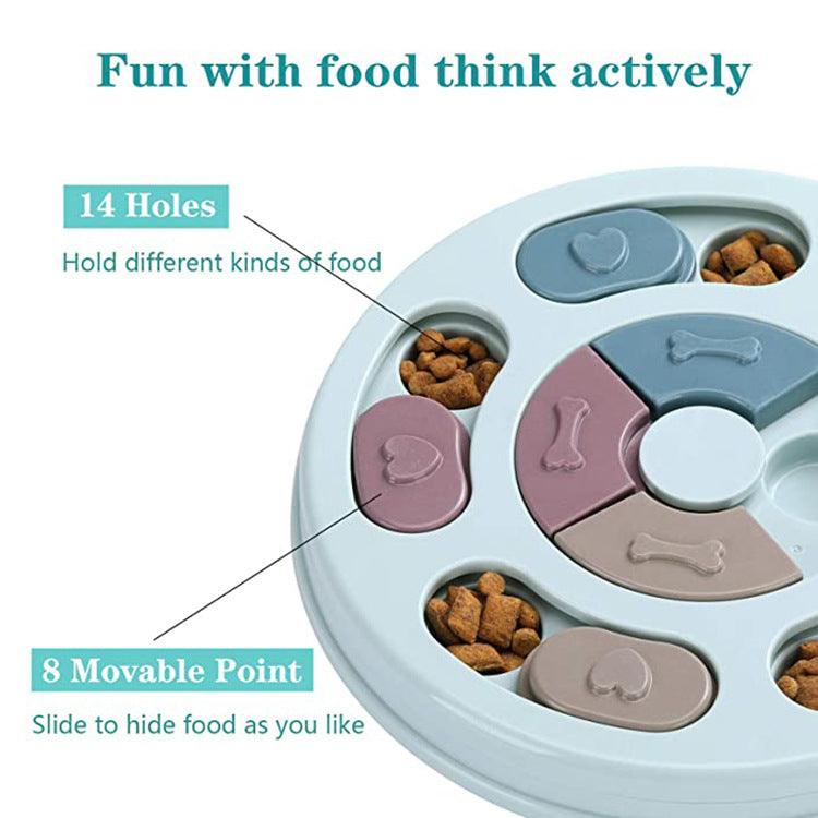 Interactive Puzzle Feeder Bowl for Dogs