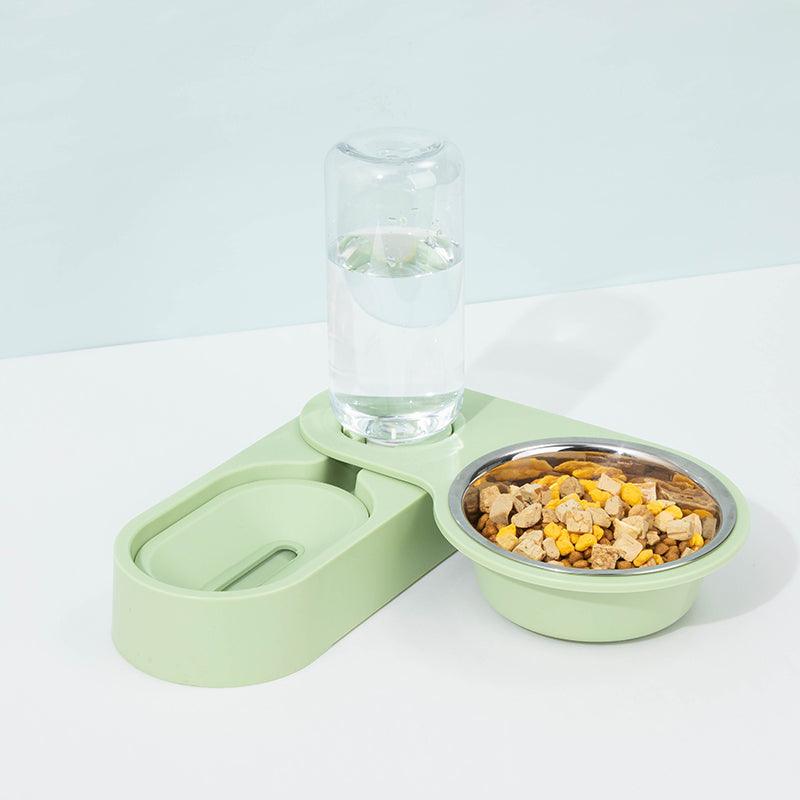 Rotatable Corner Bowl For Cats - Automatic Drinking Water Feeder-2