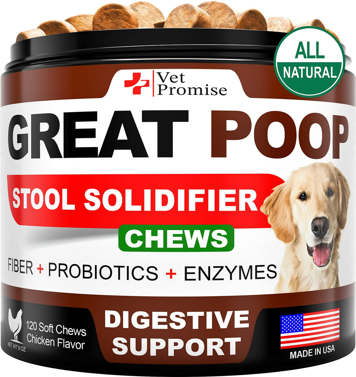 Dog Probiotic & Fiber Chews