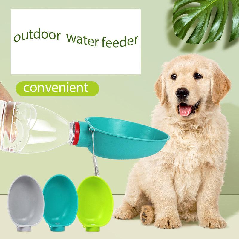 Portable Dog Drinking Bowl Outdoor Water Feeding Pet Outside Water Cup Dog Kettle For Small Breeds Dogs-3