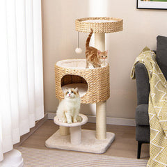 Modern Cat Tower with Condo