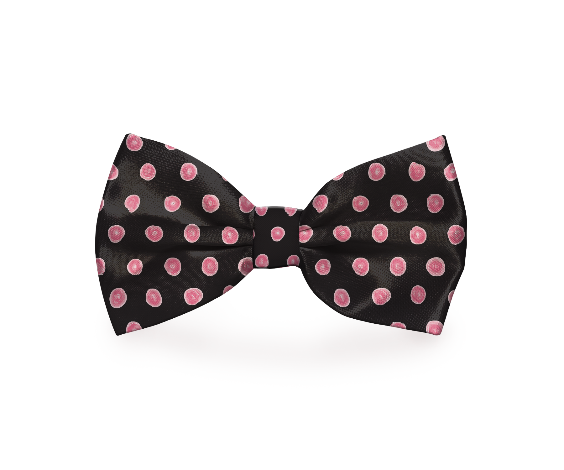 Polka-Dot Dog Bow Tie