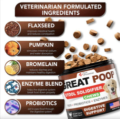 Dog Probiotic & Fiber Chews