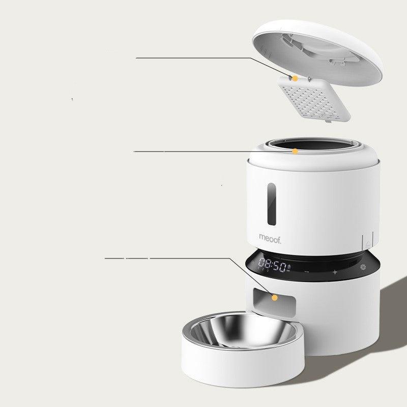 Automatic Duofeed Cat Feeder - Capsule Design-2