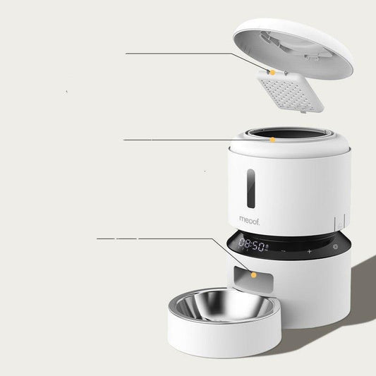 Automatic Duofeed Cat Feeder - Capsule Design-2