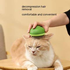Cat Brush Hair Remover Cleaning Avocado Shaped Dog Grooming Tool Pet Combs Brush Stainless Steel Needle Pet Cleaning Care-1