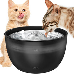 Automatic Stainless Steel Pet Water Fountain (3L)