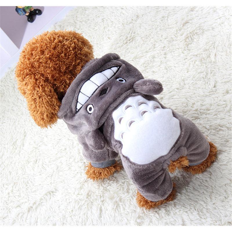 Cozy Cotton Pet Hoodie – Totoro Collection