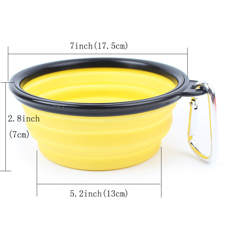 Collapsible Travel Pet Bowl