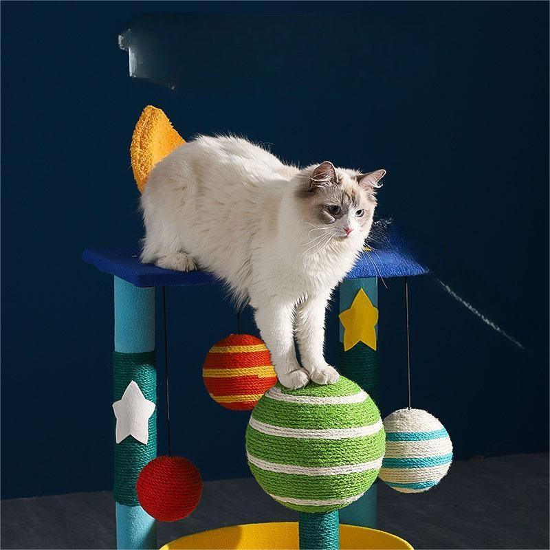 Starry Cat Adventure Tree